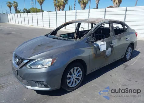 2018 Nissan Sentra Sv из США, поврежденный, VIN 3N1AB7AP2JY247713